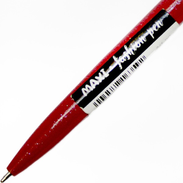 Ручка кульк.метал. "Maxi" №MX16359 Туфелька,з брелоком,синя(10)(50)