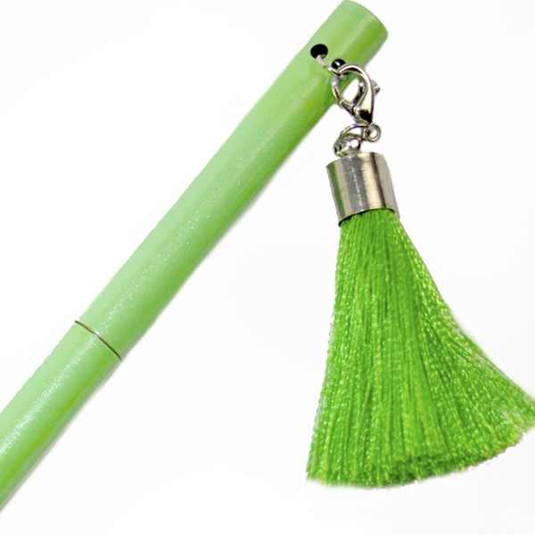 Ручка кульк.метал. "Maxi" №MX16368 з брелоком-китичкою,синя(50)