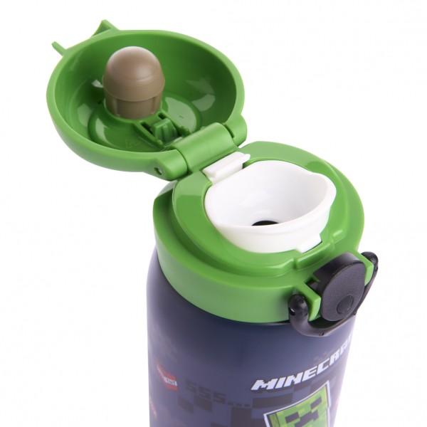 Термос метал. 0,42л "Yes" Minecraft.Creeper №708373(10)