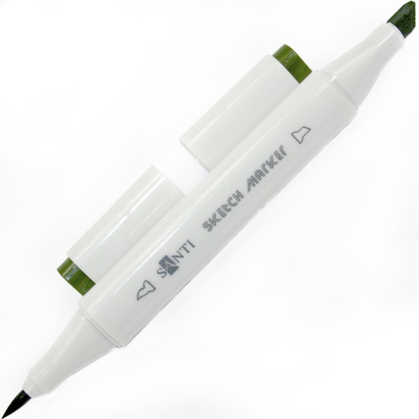 Маркер Santi sketch оливковий (6) SM-06/390501