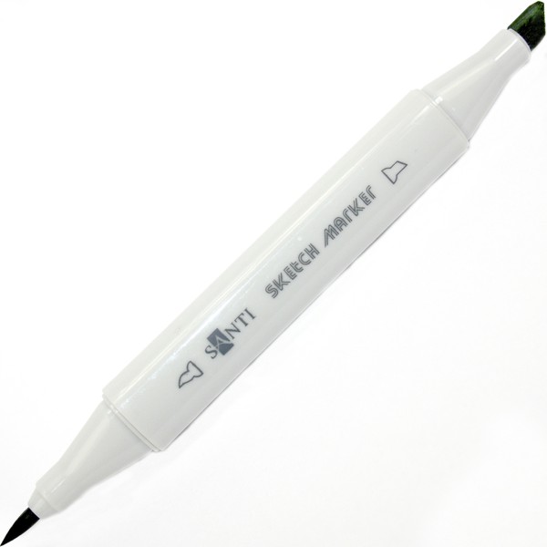 Маркер Santi sketch оливковий (6) SM-06/390501