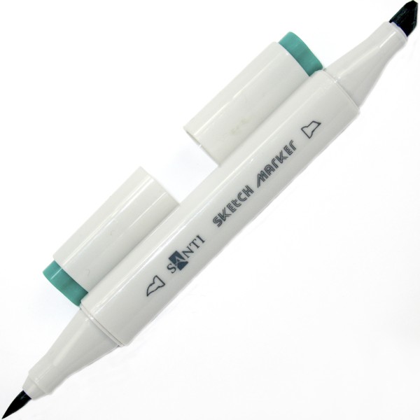Маркер Santi sketch изумрудно-зеленый (6) SM-43/390584