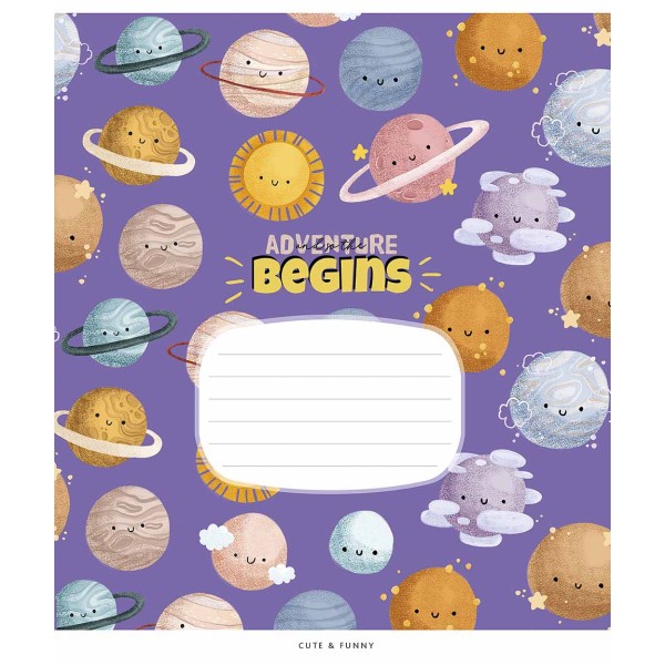 Зошит 12арк. лін. Школярик "Genius" виб. УФ-лак №012-3416L(30)(300)