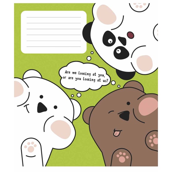 Зошит 18арк. лін. Школярик "Animal's memes" ВД-лак №018-3567L(25)(250)