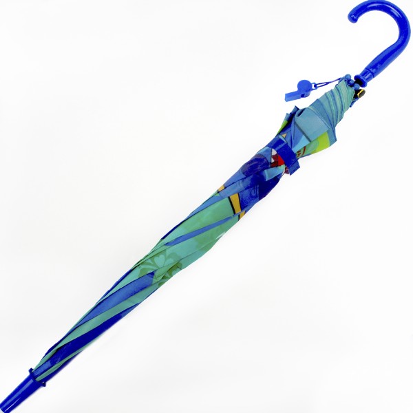 Парасолька дитяча 67см, тростина 62см,свисток,мікс видів,в кульку,61,5х4см №МК5656LS(60)