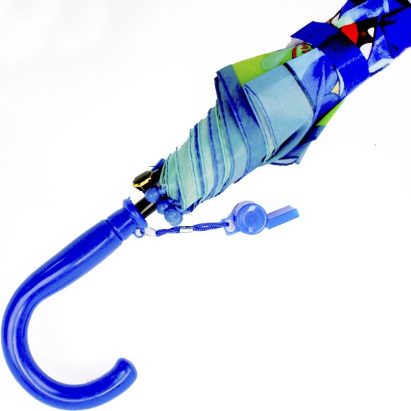 Парасолька дитяча 67см, тростина 62см,свисток,мікс видів,в кульку,61,5х4см №МК5656LS(60)