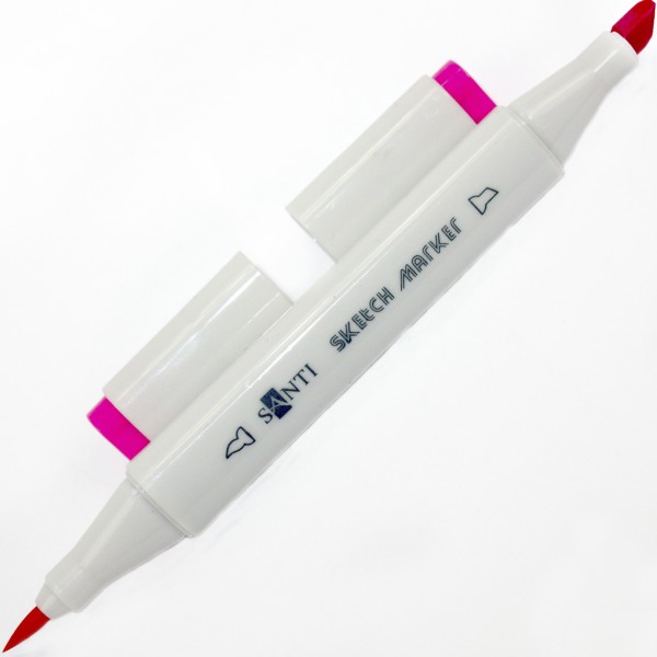 Маркер Santi sketch ярко-розовый (6) SM-33/390574