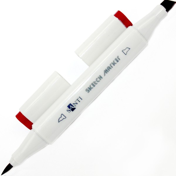Маркер Santi sketch вишневый (6) SM-35/390576