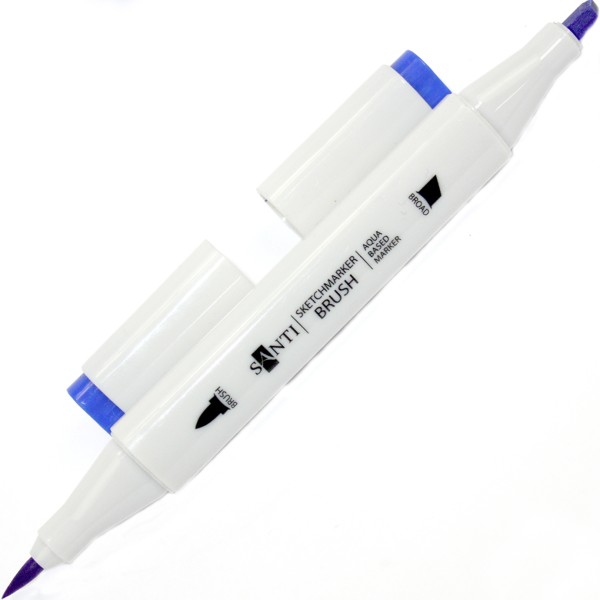 Маркер аквар. "Santi sketch" №SM-67/390733 блакитний діамант(6)