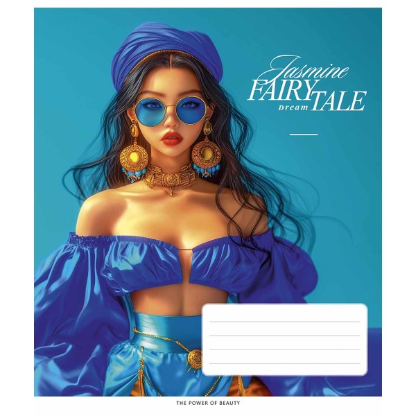 Зошит 36арк. кліт. Школярик "Fairytale" дівч. ВД-лак №036-3542K(20)(120)