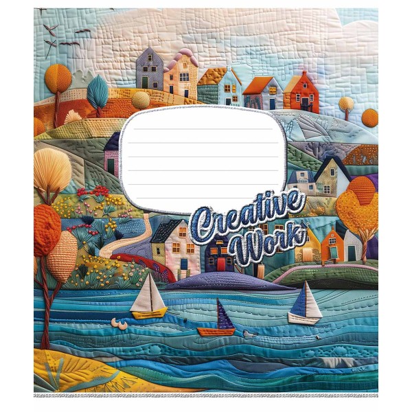 Зошит 18арк. лін. Школярик (хлопч.) ВД-лак №018-3537L(25)(250)