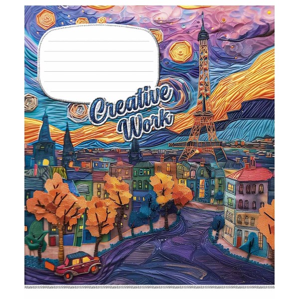 Зошит 18арк. лін. Школярик (хлопч.) ВД-лак №018-3537L(25)(250)