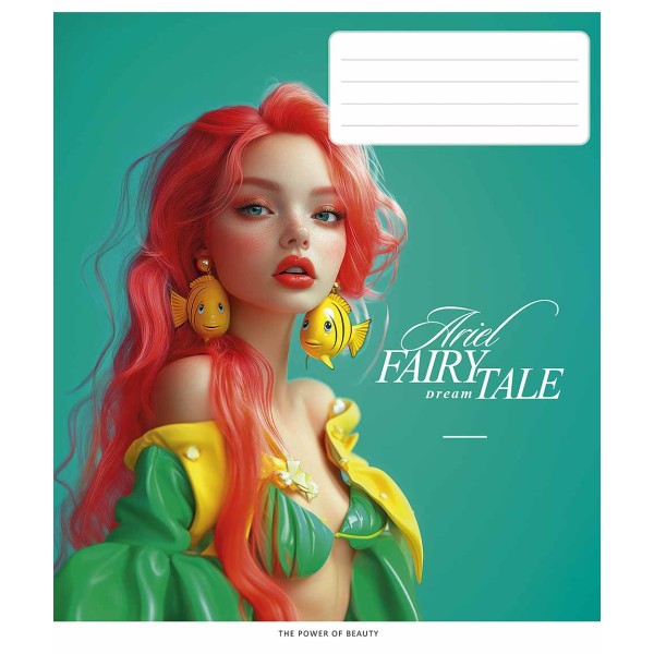 Зошит 48арк. лін. Школярик "Fairytale" дівч. ВД-лак №048-3542L(10)(100)