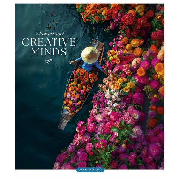 Зошит 96арк. лін. Школярик "Creative minds" ВД-лак №096-3509L(5)(50)