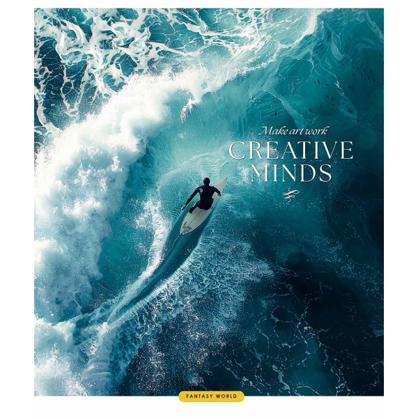 Зошит 96арк. лін. Школярик "Creative minds" ВД-лак №096-3509L(5)(50)