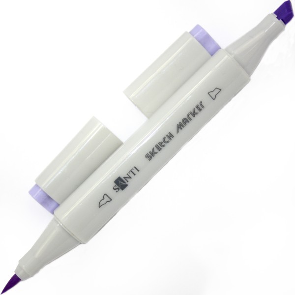 Маркер Santi sketch сиренево-розовый (6) SM-22/390534
