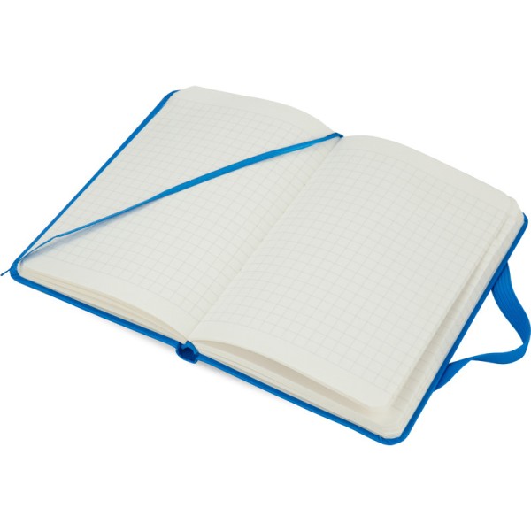 Блокнот А6 96арк. кліт. тв. обкл. "Partner" блакитний №8301-07/Axent/(24)