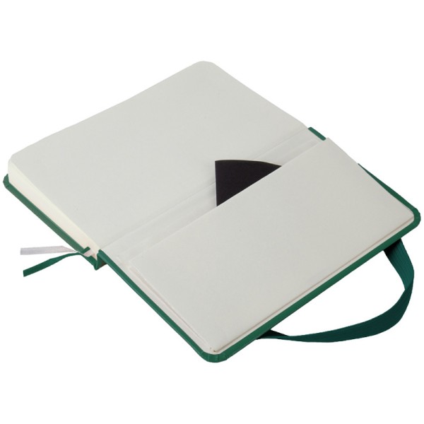 Блокнот А6 96арк. кліт. тв. обкл. "Partner" зелений ліс №8301-61/Axent/(24)(25)