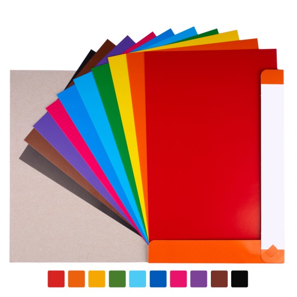 Картон кольор. А4 двостор.10арк. O'range Line №954896/Yes/(25)