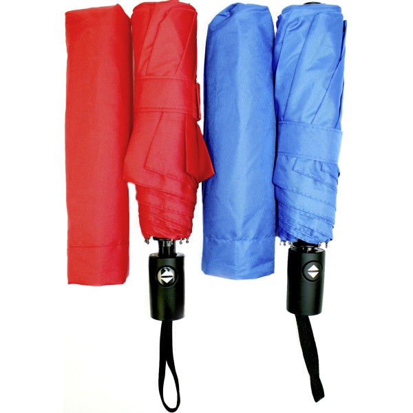 Парасолька жіноча складна напівавтомат Storm Economix Promo червона E98403-03