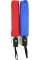 Парасолька жіноча складна напівавтомат Storm Economix Promo червона E98403-03