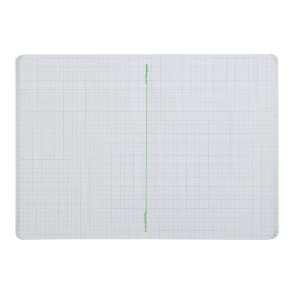 Блокнот А5 80арк. кліт. тв. обкл. "NEON" зелений №BM.24822180-04/Buromax/(6)