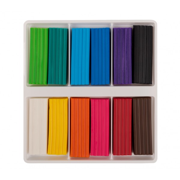 Пластилін "1В" Classic 12 кольор. 240гр №540671(20)