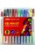 Набір ручок гел. "Maxi" №MX11987 24кольор.неон з блискітками, в пласт. боксі(6)(48)