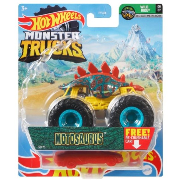 Машинка-позашляховик"Monster Trucks" 1:64,в асорт. №FYJ44/ Hot Wheels/(8)