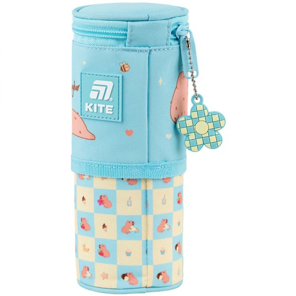 Пенал "Kite" Chilling Capybara 1від.,м'який №K25-684-4(48)