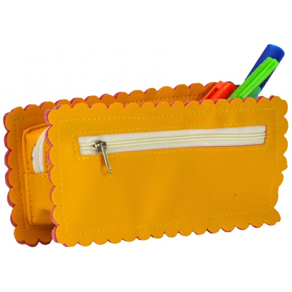 Пенал "CoolForSchool" 1від. №J-2609-yellow