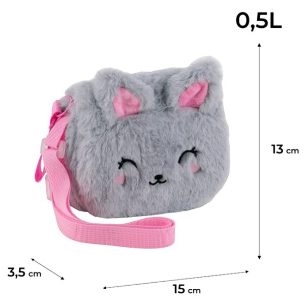 Сумка дитяча "Kite" Fluffy Cat 1від. №K25-2710-3(10)