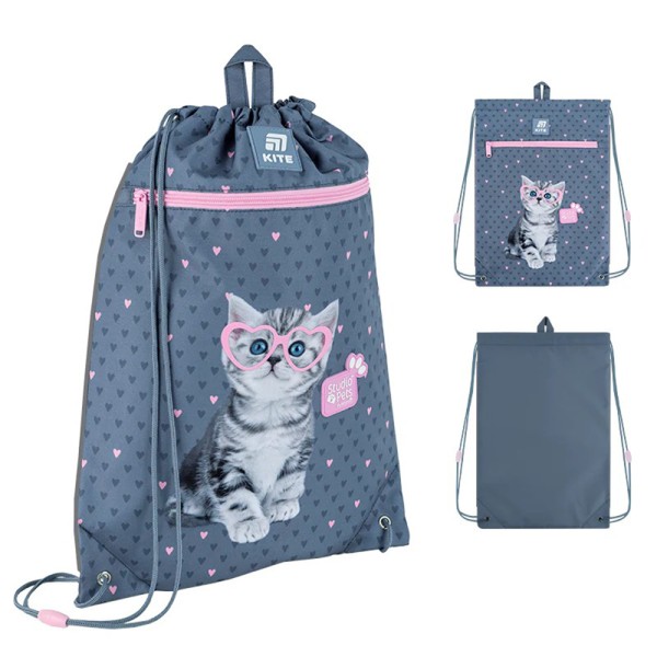 Сумка для взуття "Kite" 601M Studio Pets-1 1від.,1карм. №SP25-601M-1