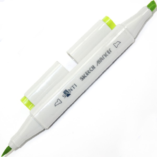 Маркер Santi sketch жовто-зелений (6) SM-44/390585  