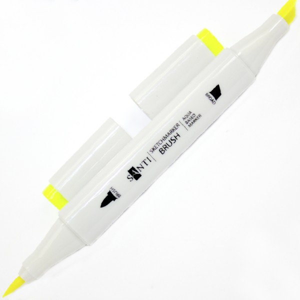 Маркер аквар. "Santi sketch" №SM-73/390746 неоно-жовтий(6)