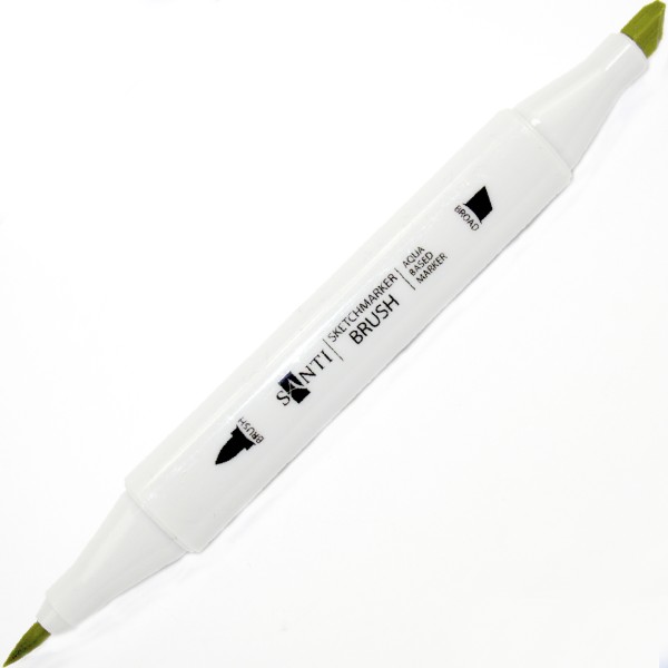 Маркер аквар. "Santi sketch" №SM-76/390749 блідо-оливовий(6)