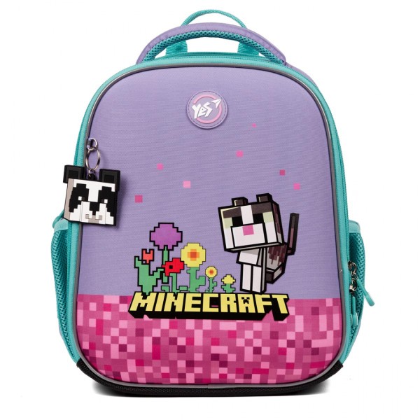 Рюкзак каркасний "Yes" H-100 Р-25 Minecraft 2від.,3карм №550094+подарунок сумка №559765(4)