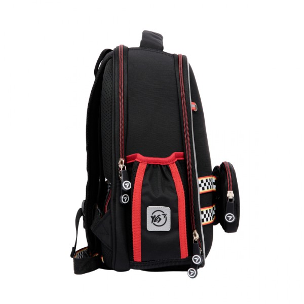 Рюкзак каркасний "Yes" H-100 Р-25 Race Day 2від.,3карм. №559859+подарунок сумка №559661(4)