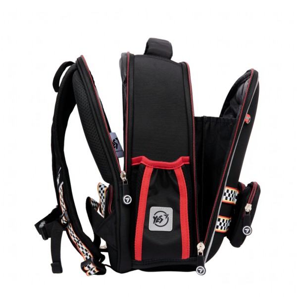 Рюкзак каркасний "Yes" H-100 Р-25 Race Day 2від.,3карм. №559859+подарунок сумка №559661(4)