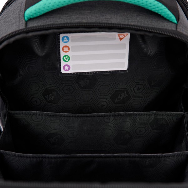 Рюкзак каркасний "Yes" S-78  Р-25 Football Time 3від.,3карм. №559866(4)