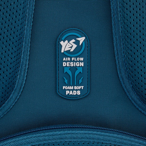 Рюкзак каркасний "Yes" H-100 Р-25 Football Game 2від. №559857+подарунок сумка №559646(4)