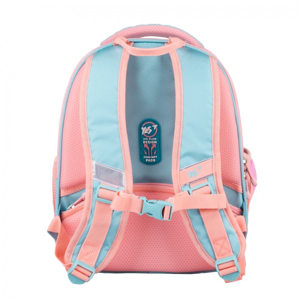 Рюкзак каркасний "Yes" H-100 Р-25 Funny Bunny 2від,3карм№559843+подарунок сумка №559138(4)