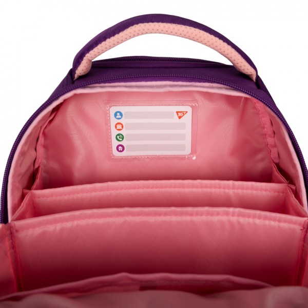 Рюкзак каркасний "Yes" H-100Р-25 Happy Kitty 2від,3карм.№559839+подарунок сумка №559664(4)