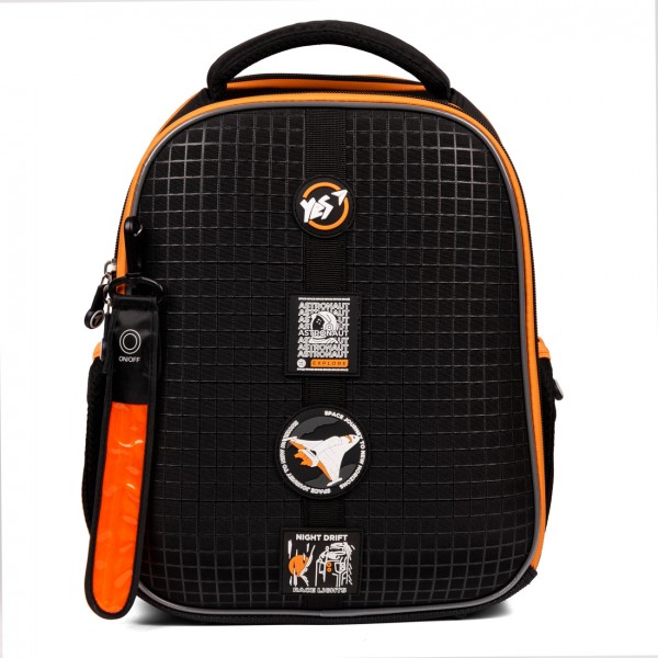 Рюкзак каркасний "Yes" H-100 Р-25 Space 2від.,3карм. №559855+подарунок сумка №550041(4)