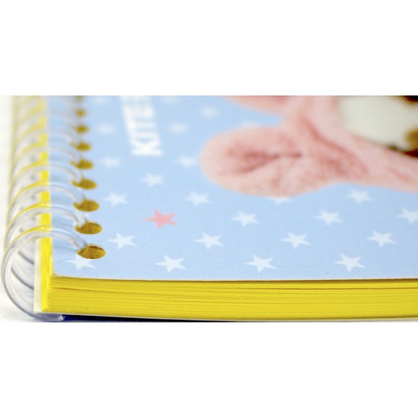 Блокнот пруж. А6 48арк. б/лін. пласт. Studio pets №SP24-196/Kite/(20)