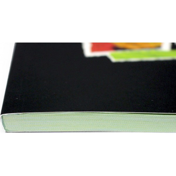 Блокнот А5 64арк. б/лін. м'яка обкл. Ninja Turtles термобіндер №NT25-193-2/Kite/(10)