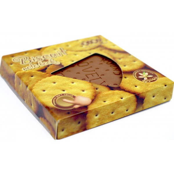 Блокнот 90x90мм 80арк. нелін. ароматиз. обкл.софт тач"Kids line. Biscuit"№ZB.12470-18/Zibi