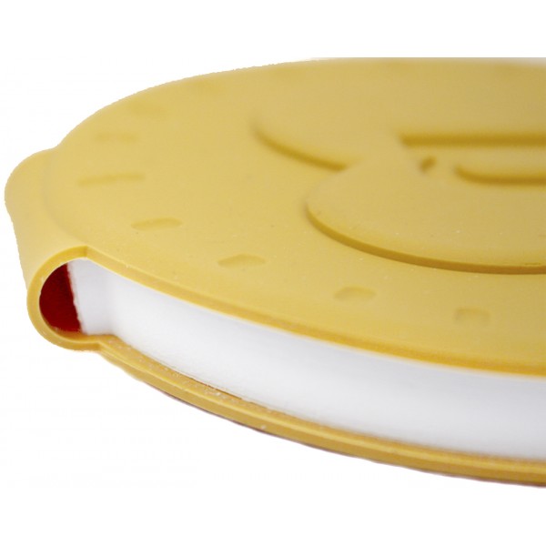 Блокнот 90x87мм 80арк. нелін. ароматиз. обкл. софт тач"Kids line. Cookie"№ZB.12470-22/Zibi