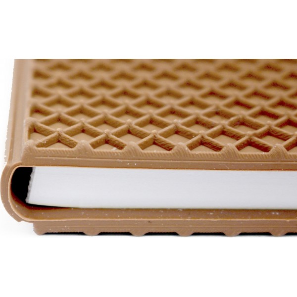 Блокнот 90x90мм 80арк. нелін. ароматиз. обкл. софт тач"Kids line. Waffle"№ZB.12470-25/Zibi