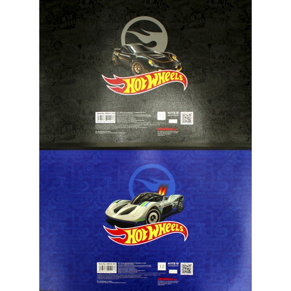 Зошит для малюв. на скобі 12/100 А4 "HW" гібр. лак + УФ лак №HW24-241/Kite/(20)(160)